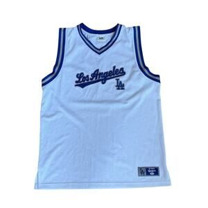 Los Angeles Dodgers Basketball Jersey Mens XL
